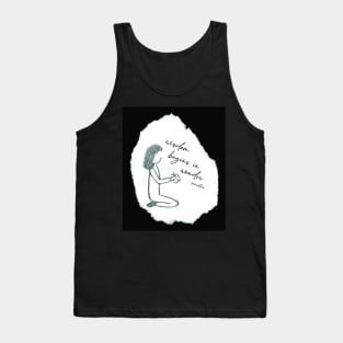 Wisdom Begins In Wonder Tank Top